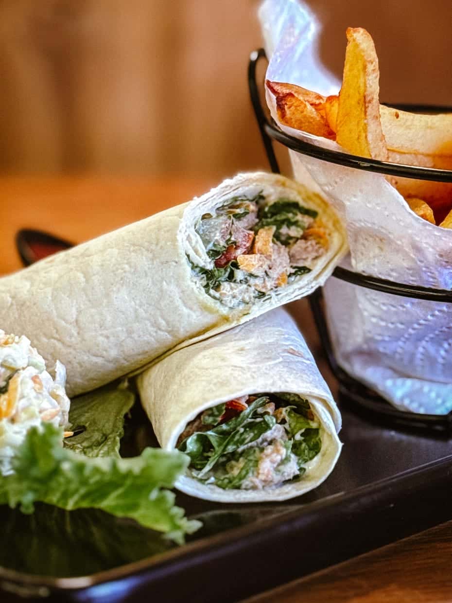 wrap au thon