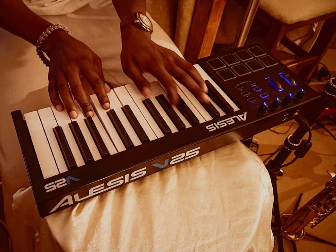 clavier live en soirée