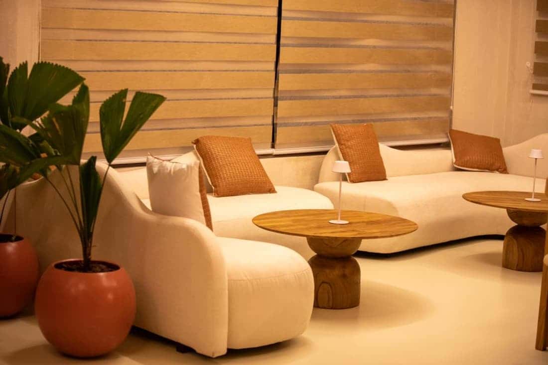 salon cosy aux teintes chaudes