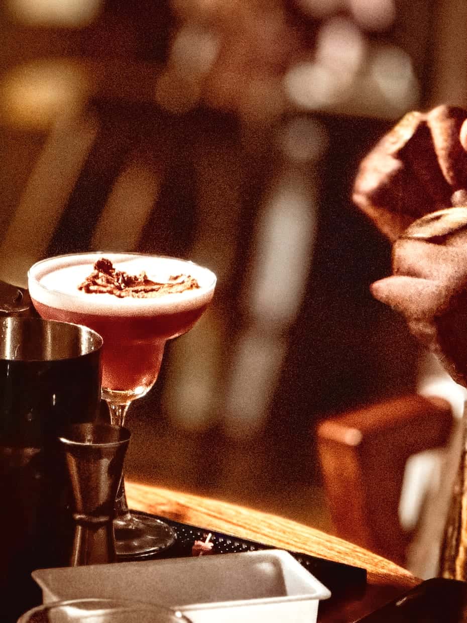 le bar à cocktails