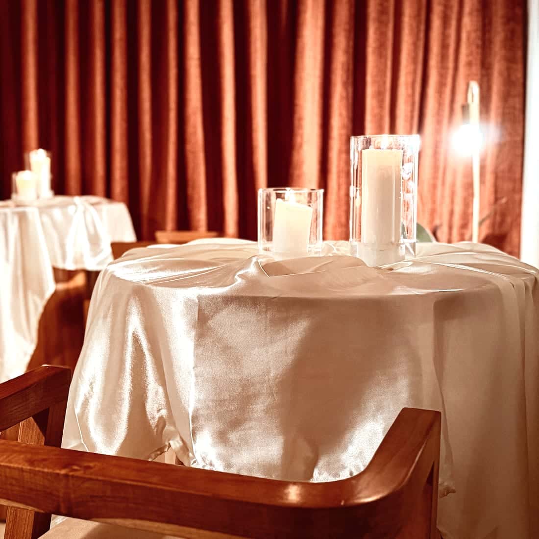 table dressée